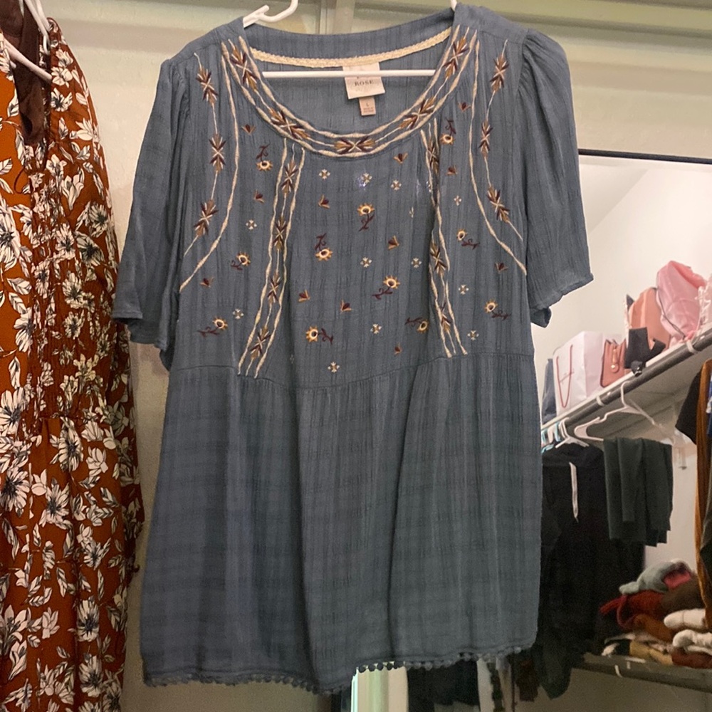 Knox rose blouse